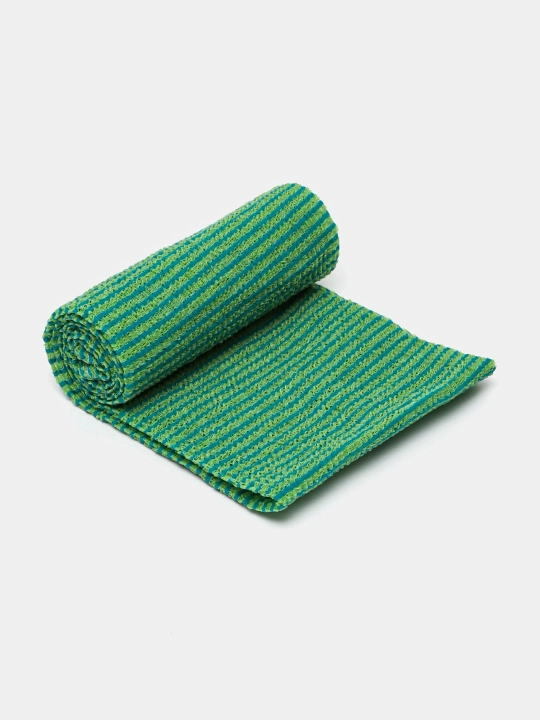 Koreys massaj mochalkasi badan uchun o'rtacha qattiqlik Shower Towel, Happy & Clean Day