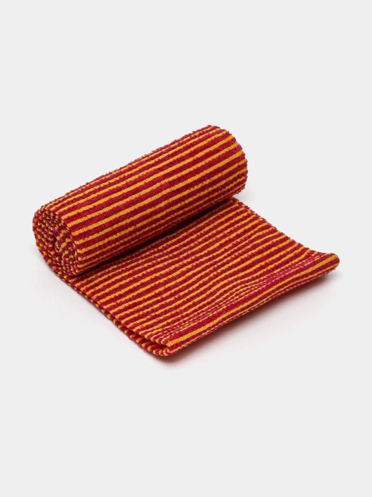 Koreys massaj mochalkasi badan uchun o'rtacha qattiqlik Shower Towel, Happy & Clean Day