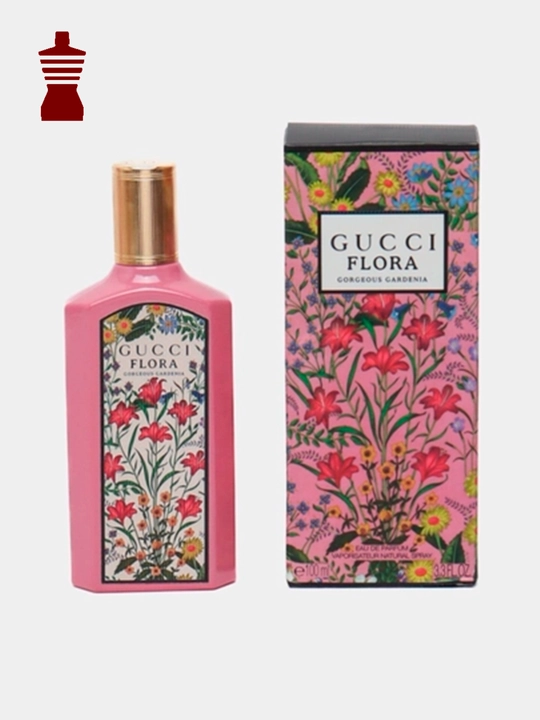 Gucci Flora, 100 мл, женский парфюм, стойкость 1–2 дня