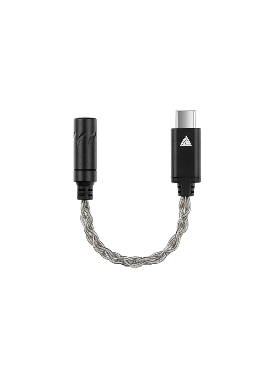 QKZ TC MAX Type-C dan 3.5 mm ga adapter, quloqchin uchun audio kabel - 