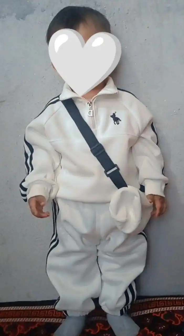 Bolalar uchun sport kostyum (kostyum + shim), paxtali, bahor–kuz, kundalik kiyim