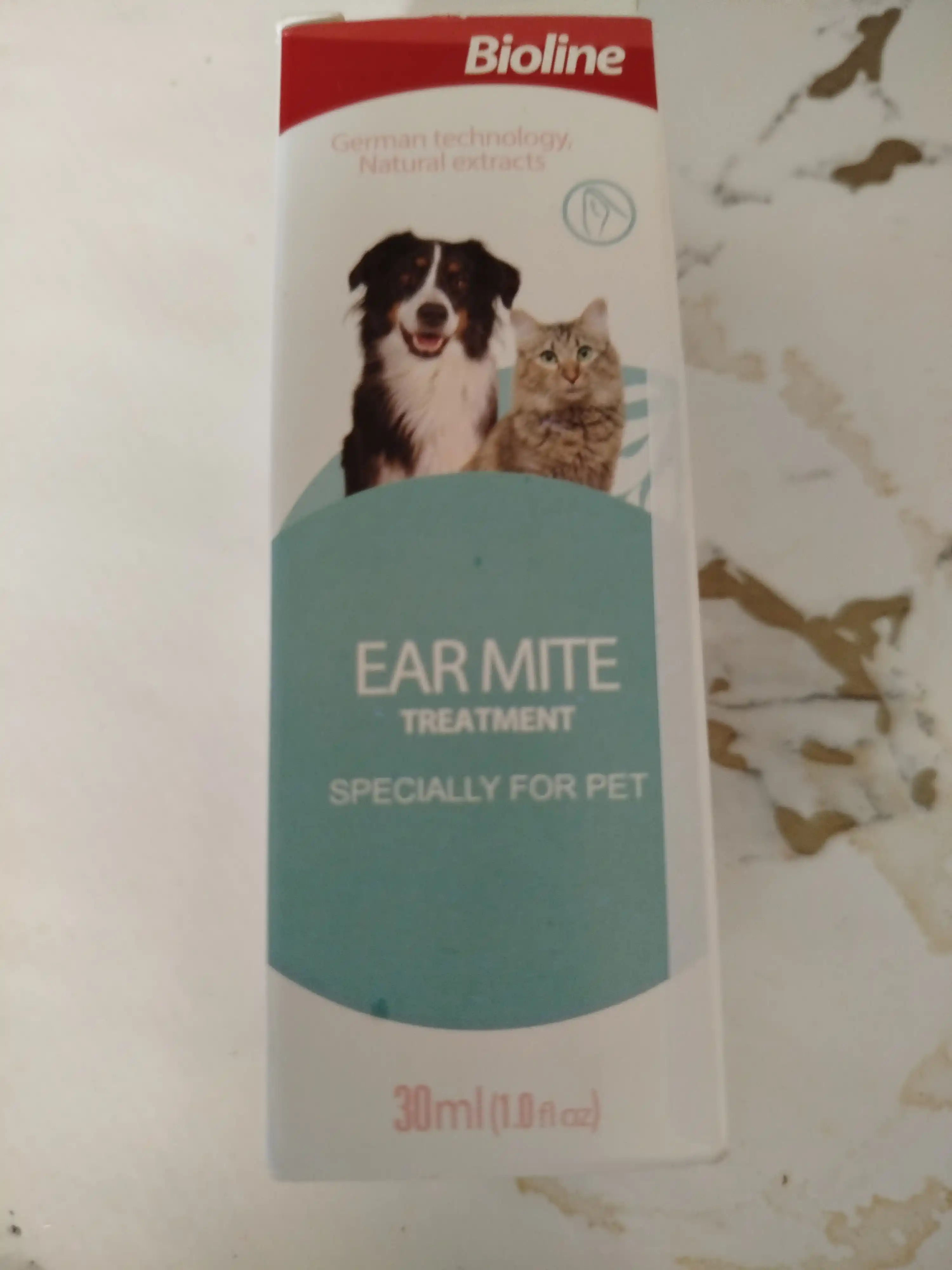 Bioline Ear Mite treatment Средство от ушного клеща для кошек и собак, 30 мл