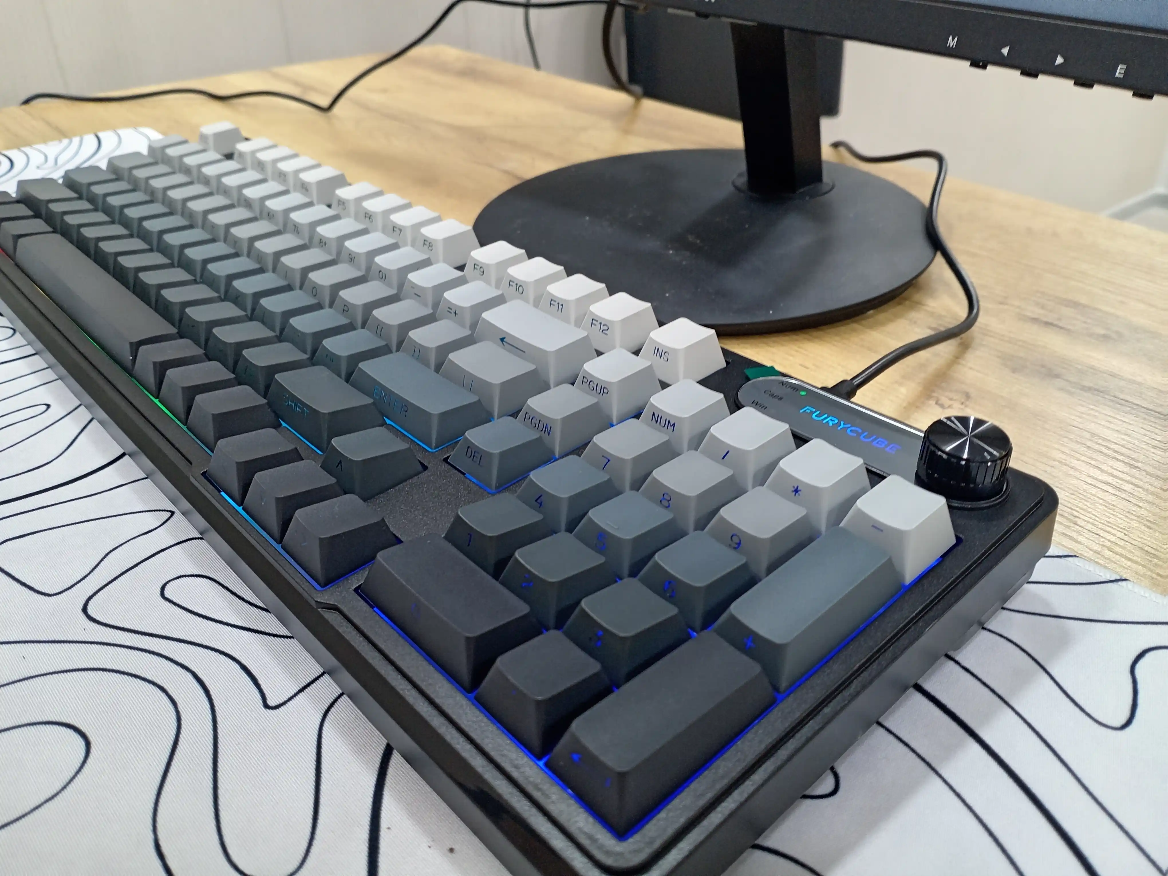 FURYCUBE IP98 suv o‘tkazmaydigan membranali klaviatura