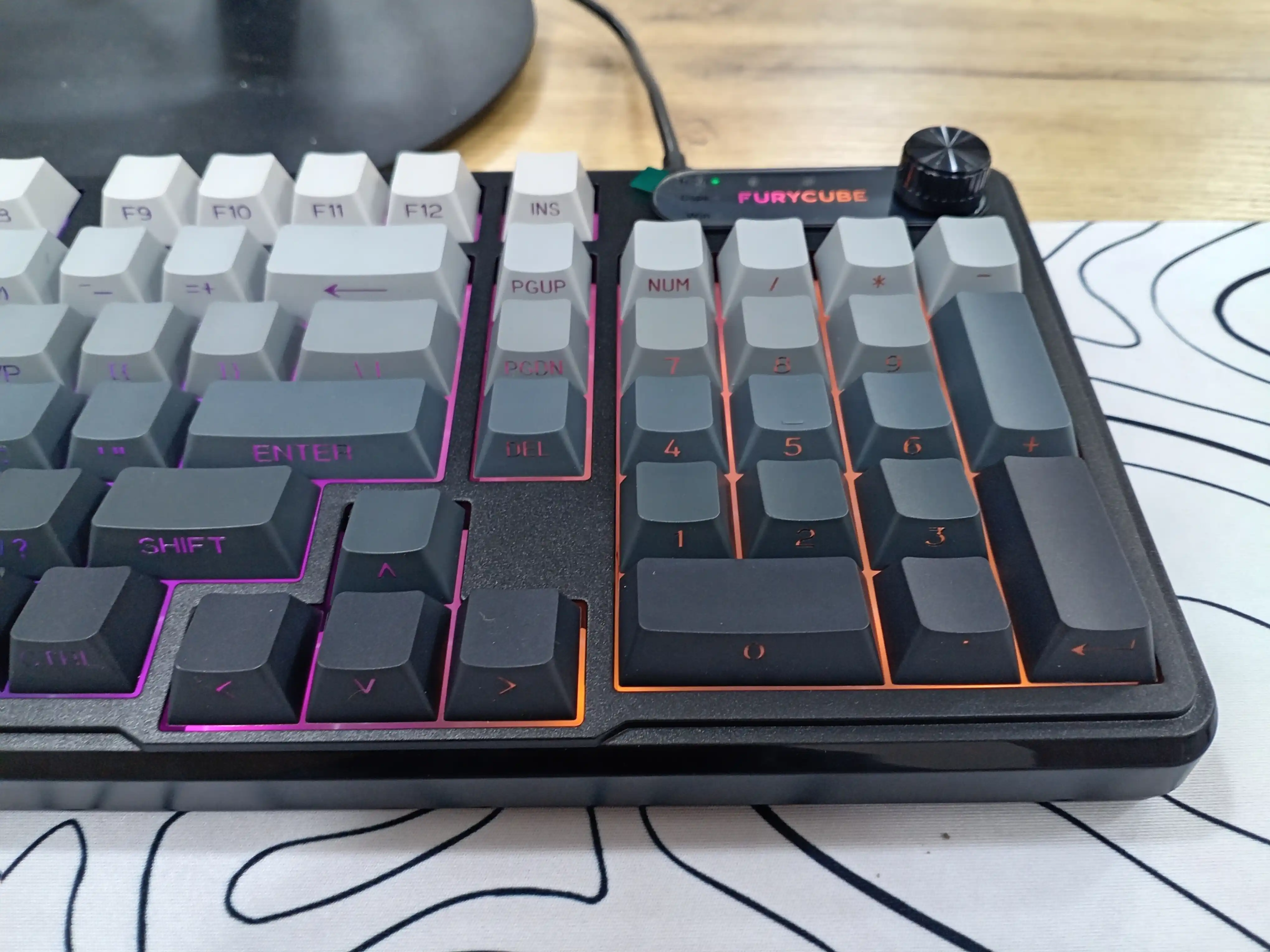 FURYCUBE IP98 suv o‘tkazmaydigan membranali klaviatura