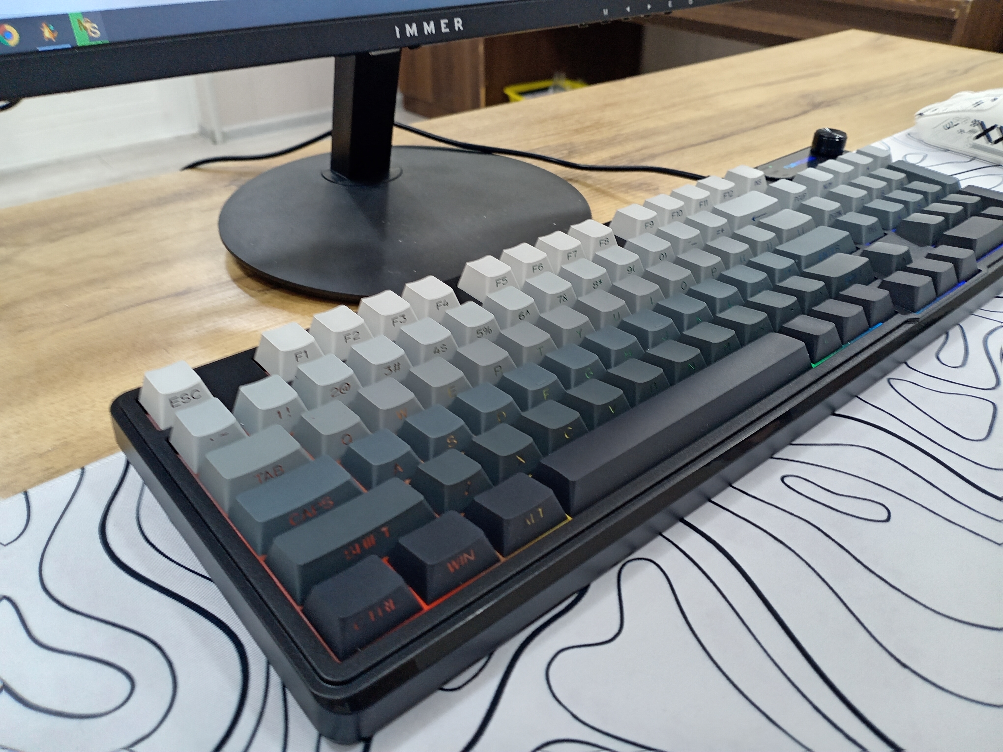 FURYCUBE IP98 suv o‘tkazmaydigan membranali klaviatura
