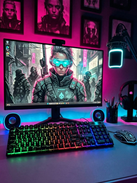RGB клавиатура, проводная/беспроводная, механические варианты, комплект клавиатура+мышь