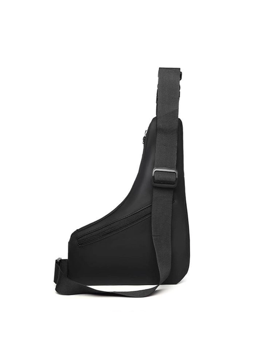 Мужская сумка через плечо sling bag водоотталкивающая повседневная