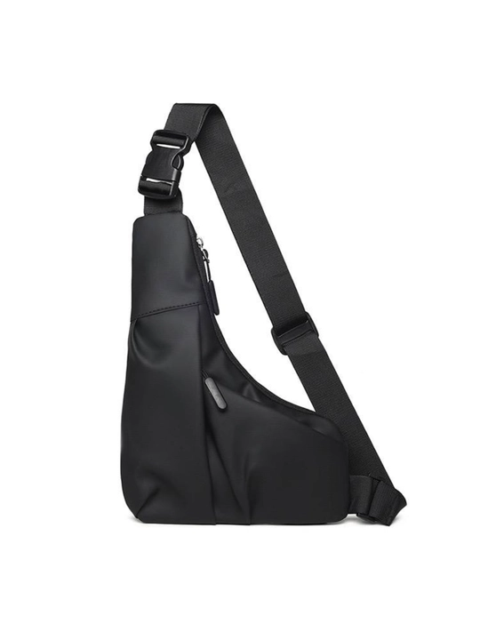 Мужская сумка через плечо sling bag водоотталкивающая повседневная