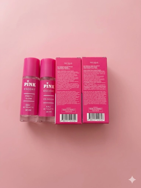 Набор женских духов Pink Escort (2х30 мл): Party Glow и Princess