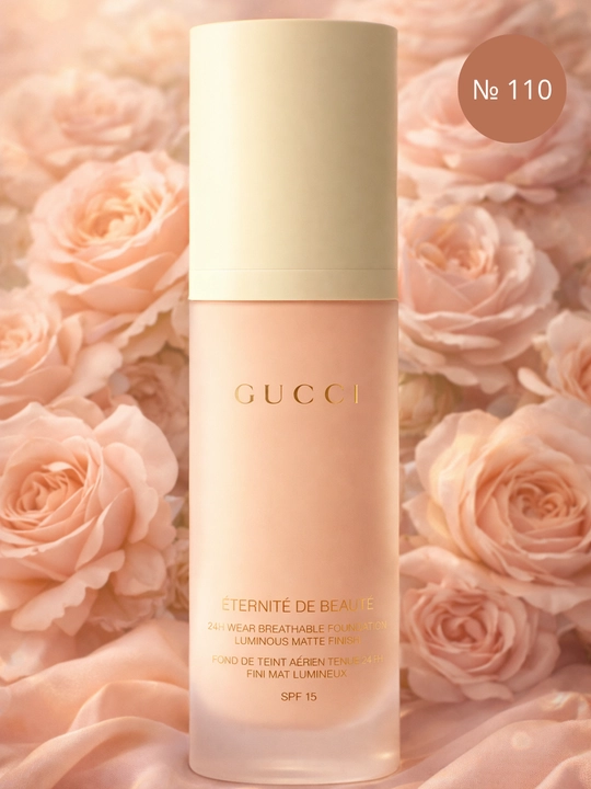 Gucci Eternite de Beaute — тональная основа с 24-часовой стойкостью и дышащей формулой - 