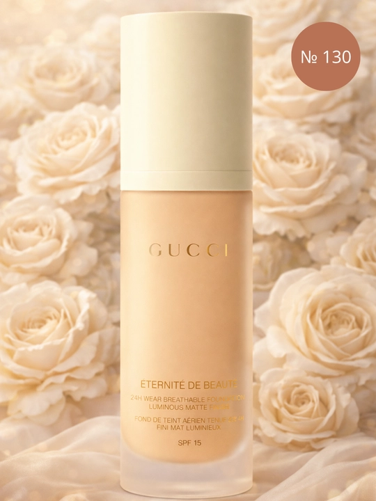 Gucci Eternite de Beaute — тональная основа с 24-часовой стойкостью и дышащей формулой - 