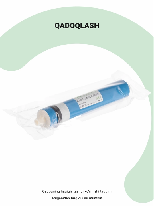 Teskari osmoz membranasi Geyser 2012-100 GPD, quvvati kuniga, 400 l gacha