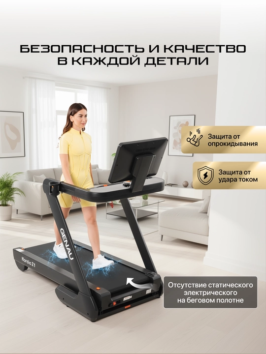 Электрическая беговая дорожка Genau Nordic Z1 *RT3-26A