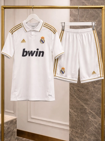 Ретро формы Real Madrid и Barcelona, качественные, размеры M–XXL — SCATO-RETROBARCAREAL-ЗОЛОТ-M