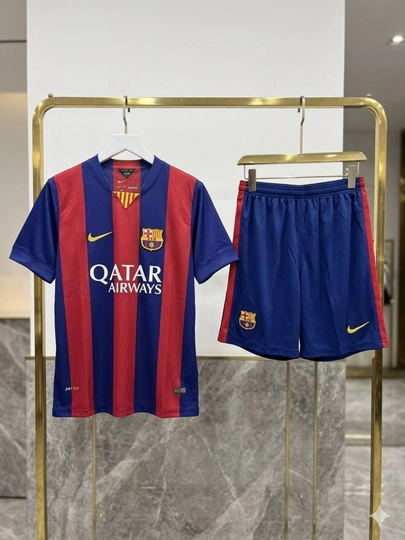 Ретро формы Real Madrid и Barcelona, качественные, размеры M–XXL — SCATO-RETROBARCAREAL-ТЕМНСИН-XXL