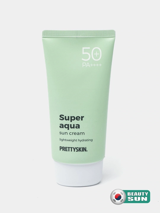 Yuz uchun namlovchi, quyoshdan himoyalovchi krem, Pretty Skin, SPF50+ PA++++ 4 xil, 70 ml