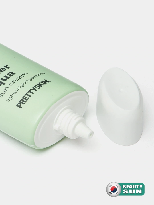 Yuz uchun namlovchi, quyoshdan himoyalovchi krem, Pretty Skin, SPF50+ PA++++ 4 xil, 70 ml