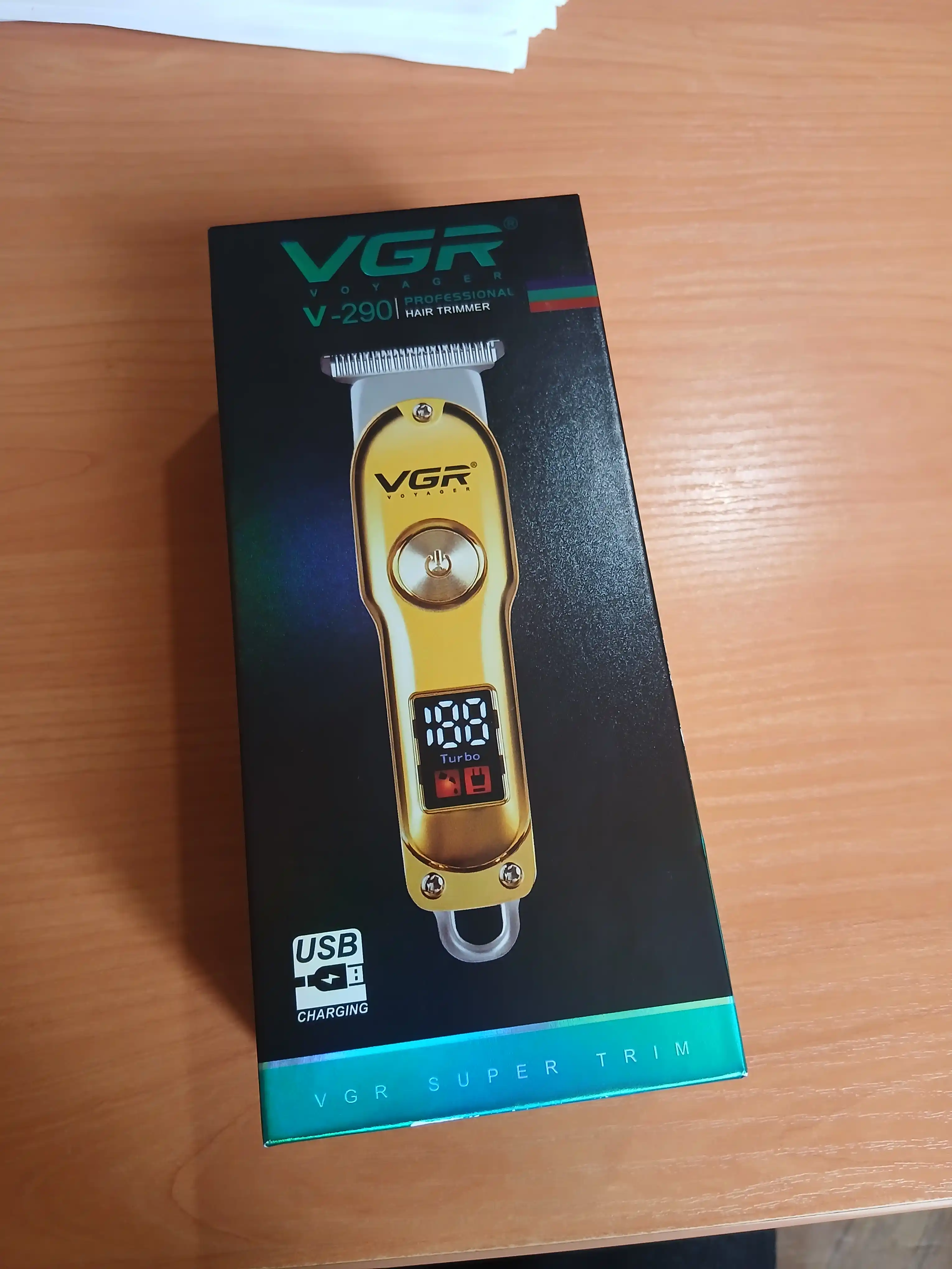Машинка для стрижки волос VGR V-071, VGR V-290, триммер для бритья бороды, бритва