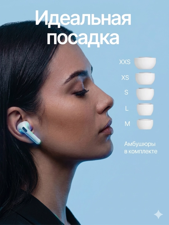 Pods Pro 3 Беспроводные наушники, шумоподавление ANC, гарантия 1 год, блок и кабель