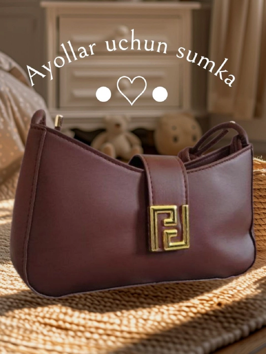 Ayollar sumkasi yelka uchun,  kundalik mini sumka