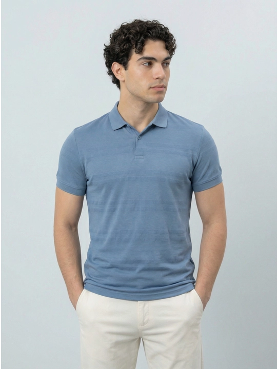 TERRA PRO Erkaklar polosi, finka, 100% paxta, SS23CA2N-17-12705