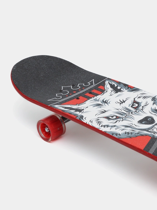 Skateboard, 7 qatlamli zarang yog‘ochi, 80 kg gacha yuklama, uchish va tryuklar uchun 