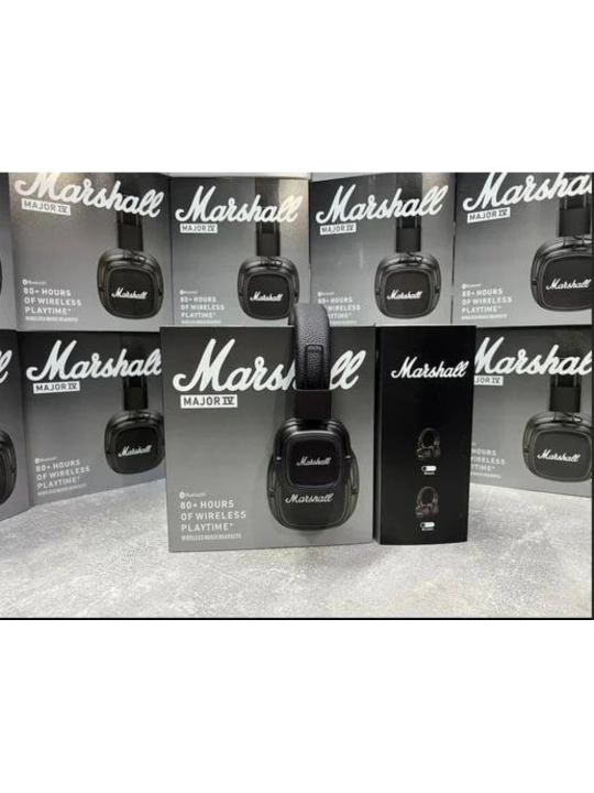 Marshall Major IV simsiz Bluetooth 5.0 minigarnituralari Bluetooth mikrofonli