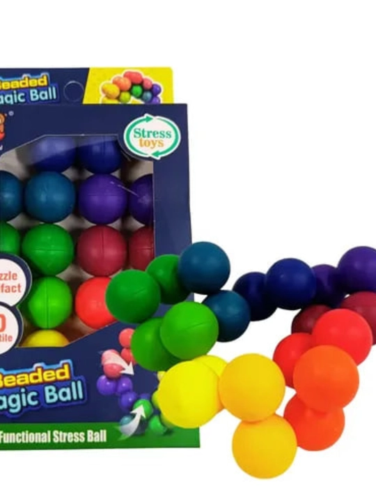 Beaded Magic Ball antistress boshqotirma, 3D transformatsiyalanuvchi shar