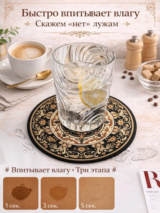 Подставка для чайника, кружки, под горячее, силиконовая