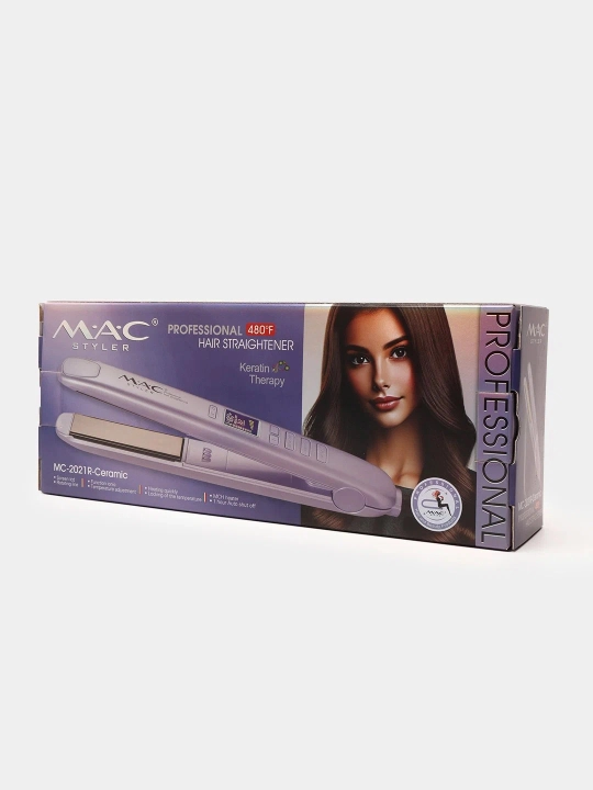 Professional soch tekislovchi dazmol MAC Styler MC-2021 Titan, LCD displeyli