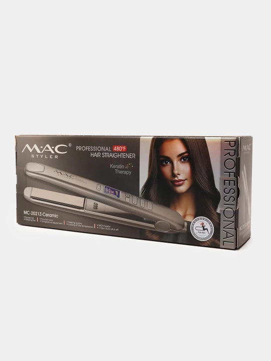 Professional soch tekislovchi dazmol MAC Styler MC-2021 Titan, LCD displeyli