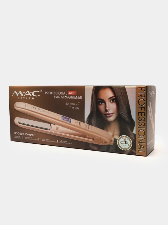 Professional soch tekislovchi dazmol MAC Styler MC-2021 Titan, LCD displeyli