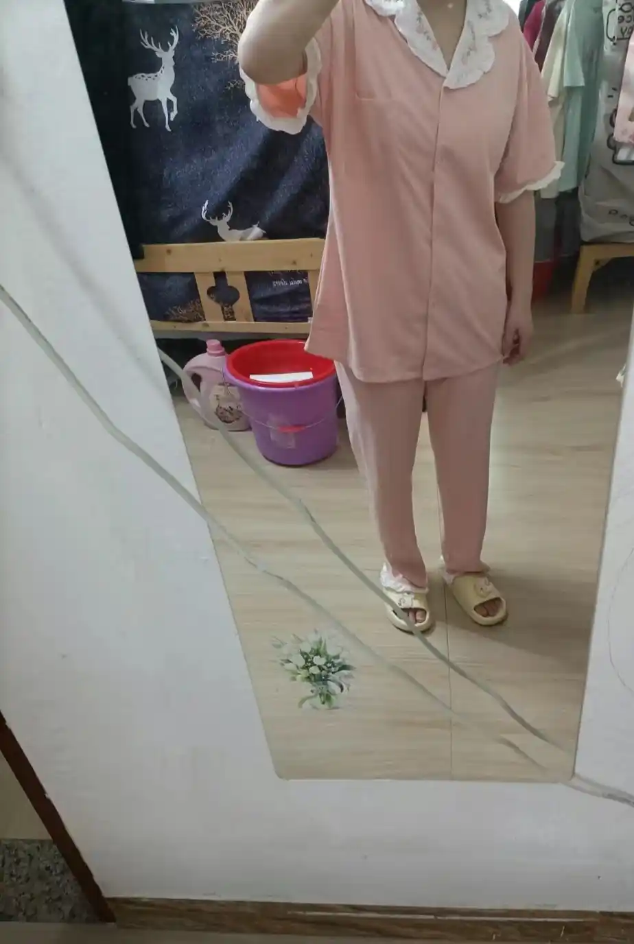Ayollar uchun shorti va top uy pijamasi, ayollar va qizlar uchun kiyim, bahor-yoz, kuz