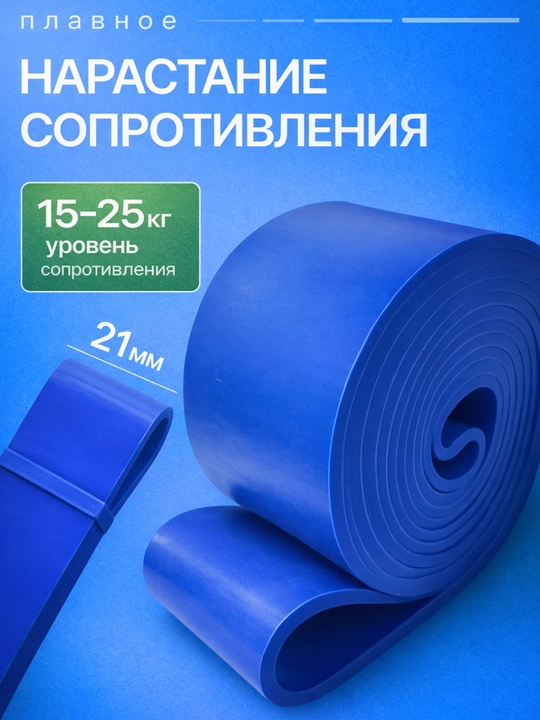 Фитнес резинка эспандер, power band для силы, растяжки, эффективных тренировок