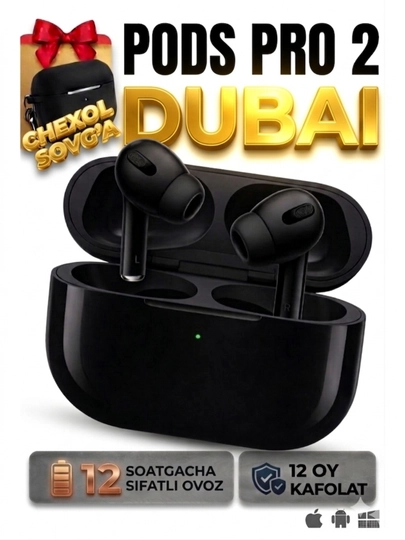 Android va iPhone uchun PODS Pro2 simsiz quloqchinlari - 