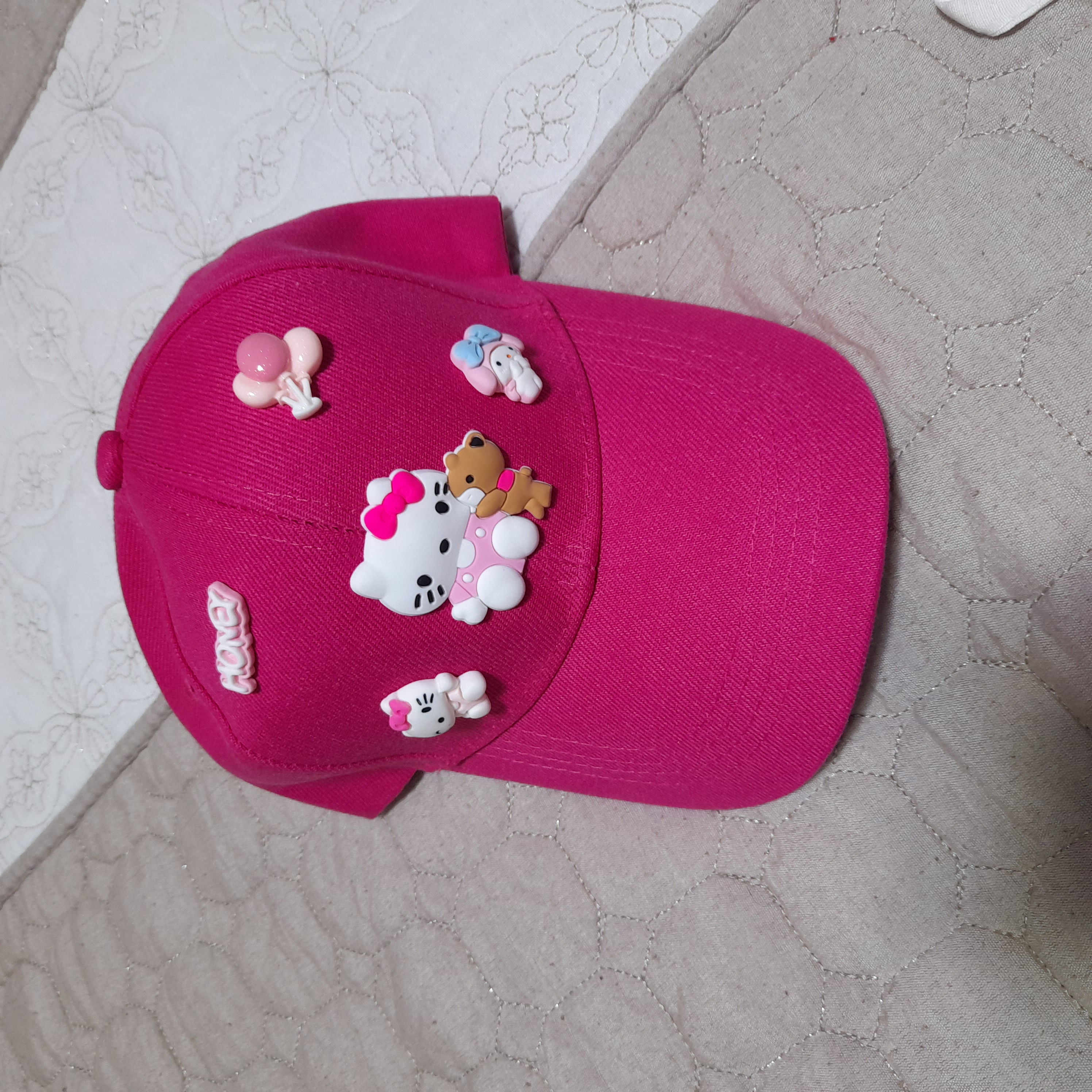 Hello Kitty qizlar uchun beysbolka, bolalar kepkasi