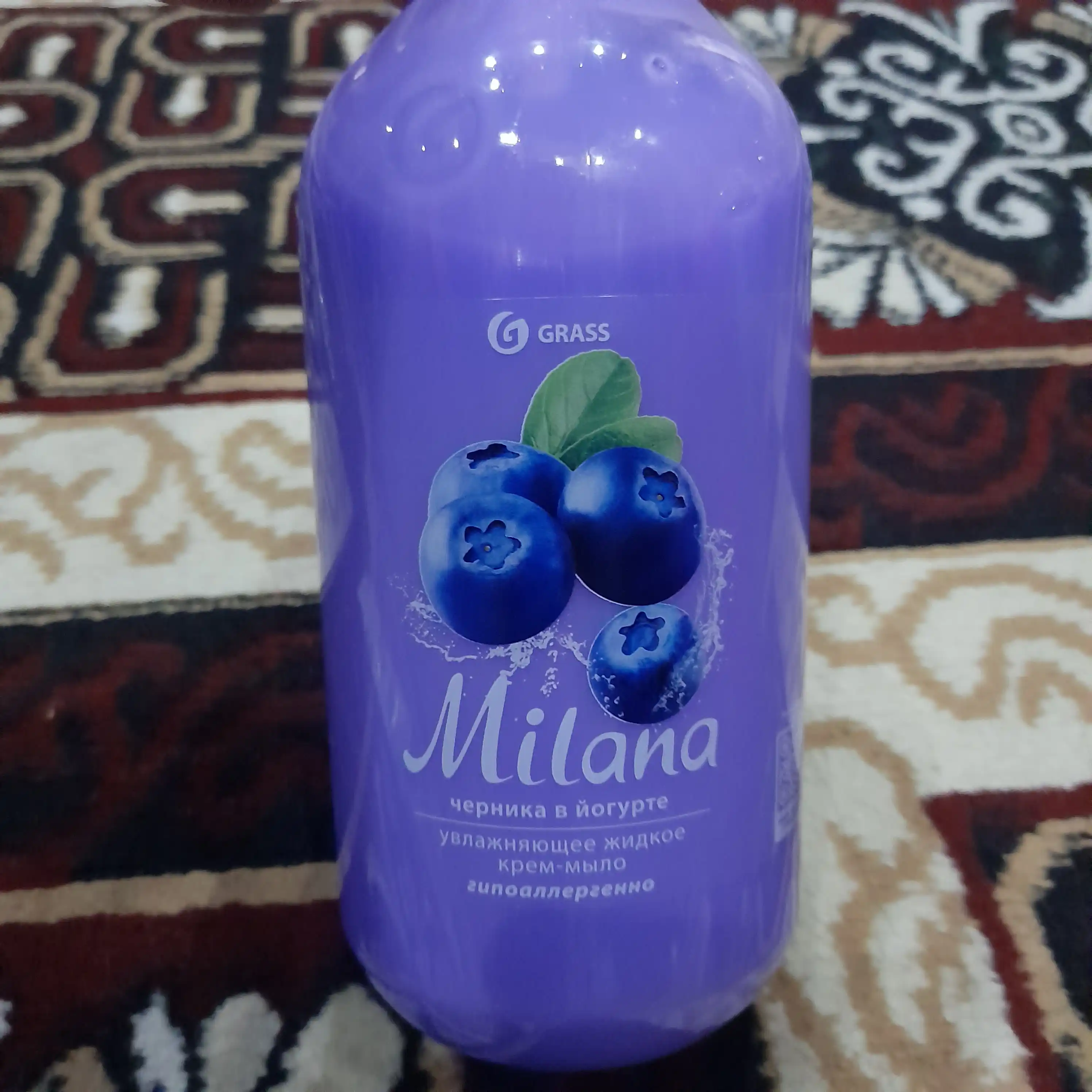 "Milana chernika yogurt" namlantiruvchi krem-sovuni, flakon 1000 ml