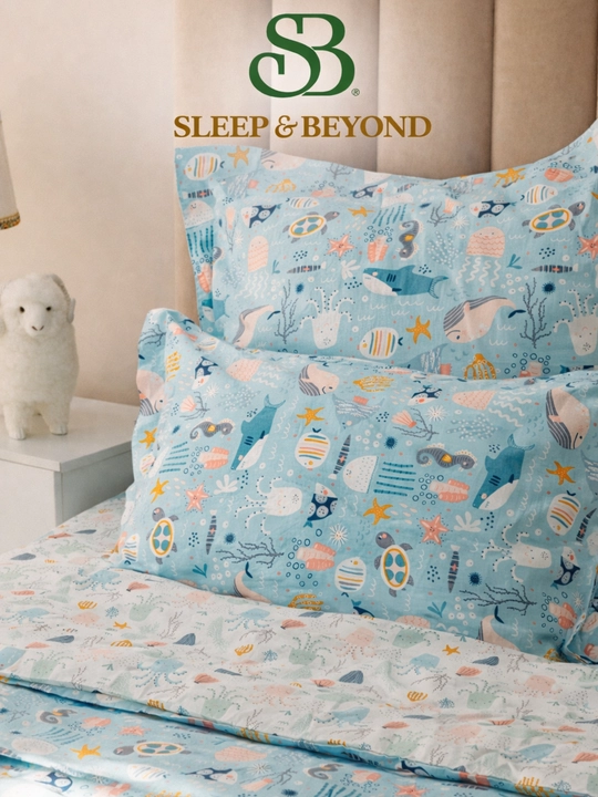 Bolalar uchun satin choyshab to‘plami Sleep&Beyond - 