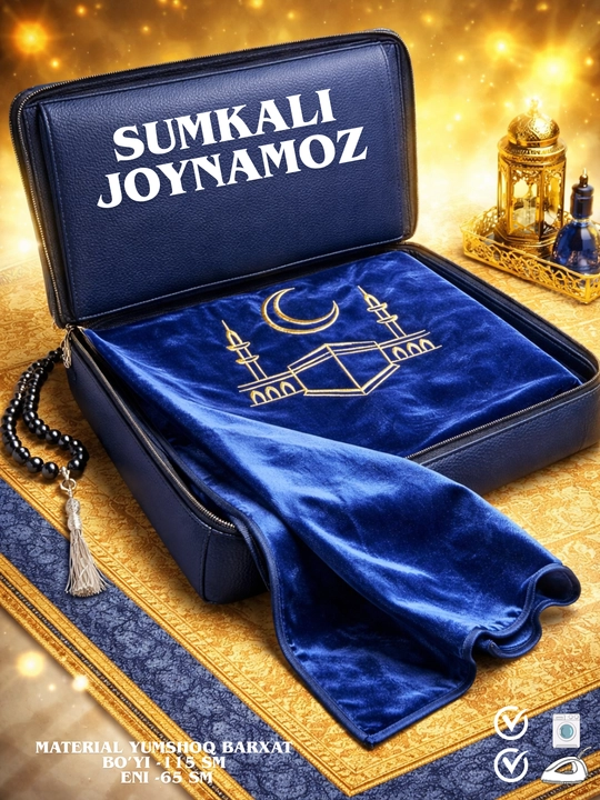 Chiroyli va tartibli, zamonaviy ,ixcham sumkali chontak joynamoz - 