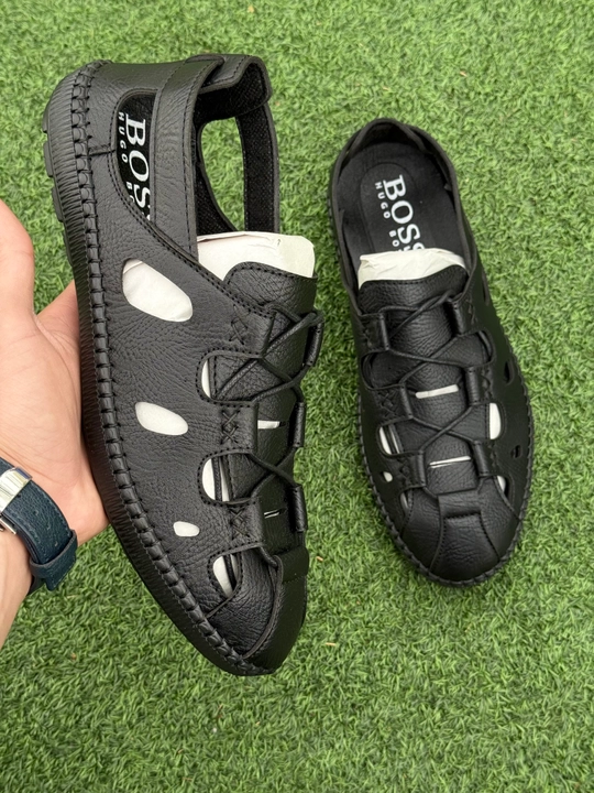 Erkaklar yozgi oyoq kiyimi - nafas oluvchi sandal, yengil va qulay, 40–44
