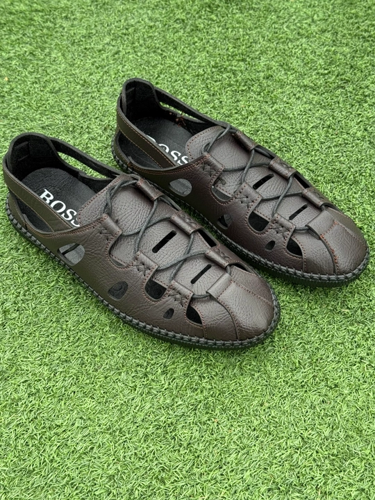 Erkaklar yozgi oyoq kiyimi - nafas oluvchi sandal, yengil va qulay, 40–44
