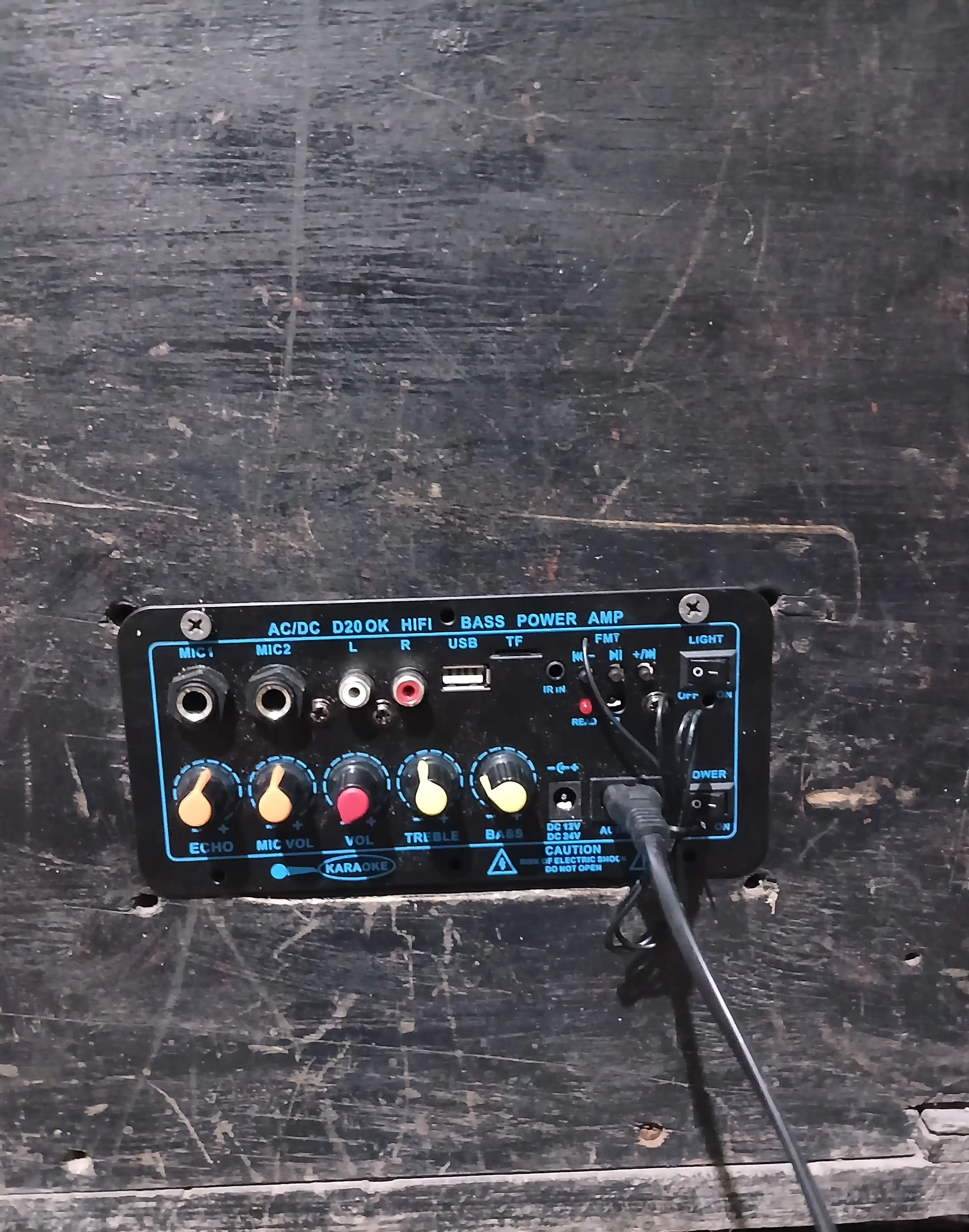 D20 OK HIFI Bass Power Amp аудио усилитель, Bluetooth USB TF FM AUX, 80W RMS