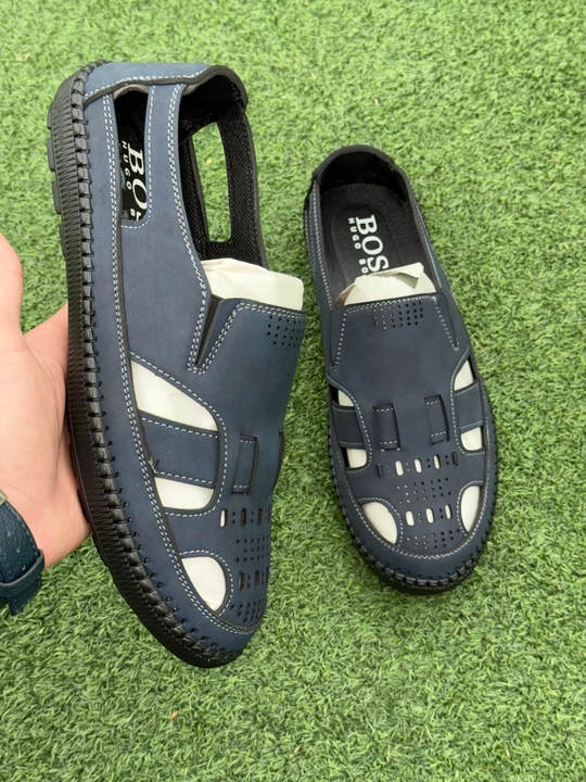 Erkaklar yozgi oyoq kiyimi - nafas oluvchi sandal, yengil va qulay, 40–44