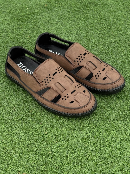 Erkaklar yozgi oyoq kiyimi - nafas oluvchi sandal, yengil va qulay, 40–44