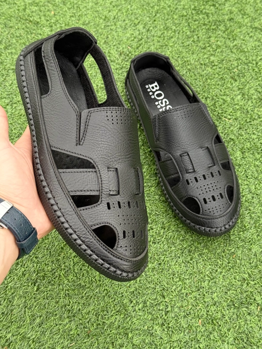 Erkaklar yozgi oyoq kiyimi - nafas oluvchi sandal, yengil va qulay, 40–44