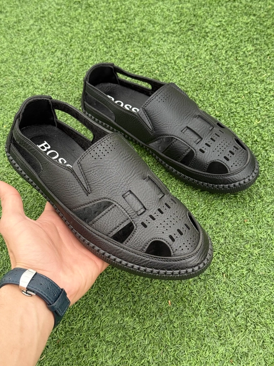Erkaklar yozgi oyoq kiyimi - nafas oluvchi sandal, yengil va qulay, 40–44