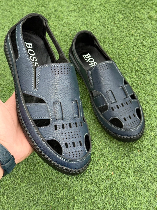 Erkaklar yozgi oyoq kiyimi - nafas oluvchi sandal, yengil va qulay, 40–44