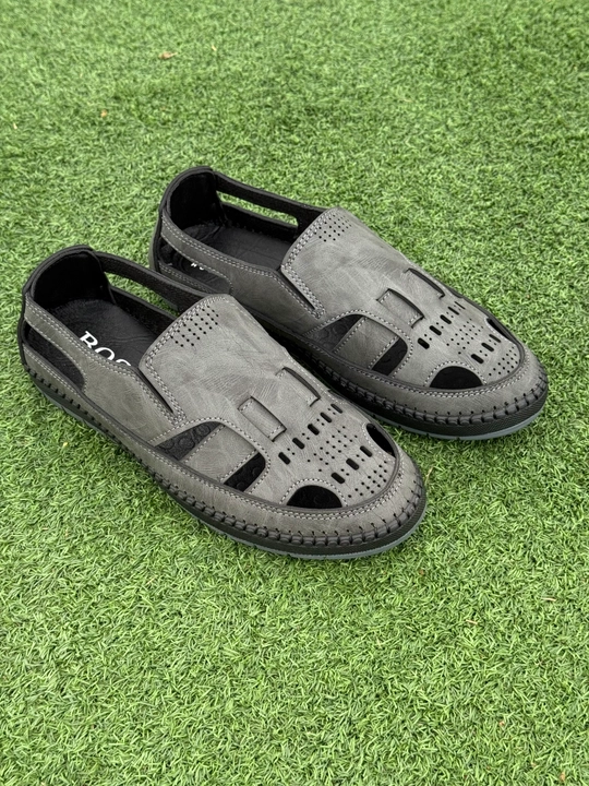 Erkaklar yozgi oyoq kiyimi - nafas oluvchi sandal, yengil va qulay, 40–44