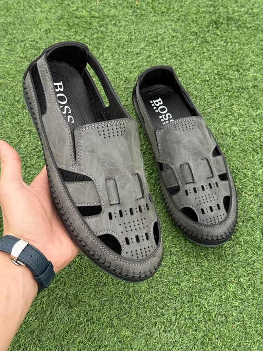 Erkaklar yozgi oyoq kiyimi - nafas oluvchi sandal, yengil va qulay, 40–44