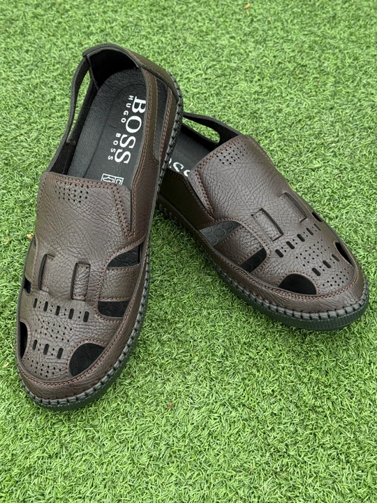 Erkaklar yozgi oyoq kiyimi - nafas oluvchi sandal, yengil va qulay, 40–44